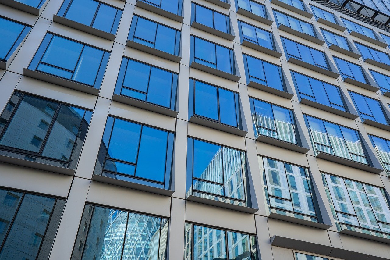 building, windows, skyscraper